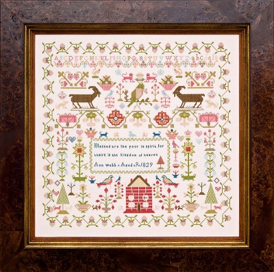 Ann Webb 1829 -  Cross Stitch Pattern
