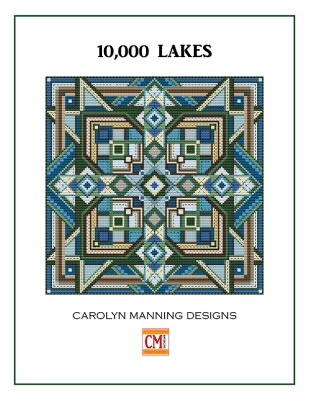 10,000 Lakes - Cross Stitch Pattern