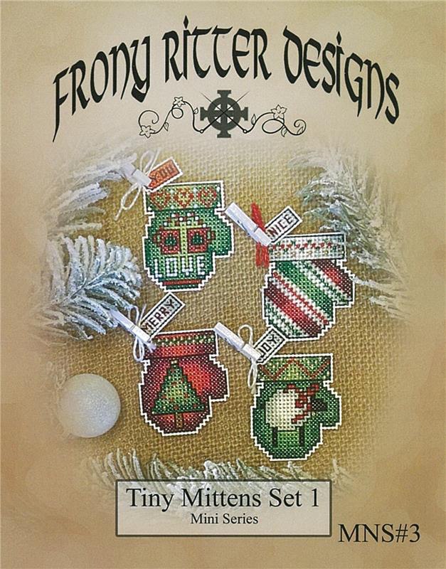 Tiny Mittens 1 - Cross Stitch Pattern