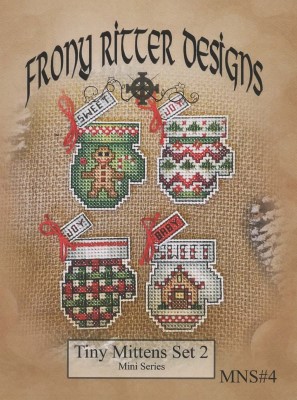 Tiny Mittens 2 - Cross Stitch Pattern