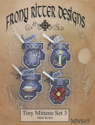 Tiny Mittens 3 - Cross Stitch Pattern