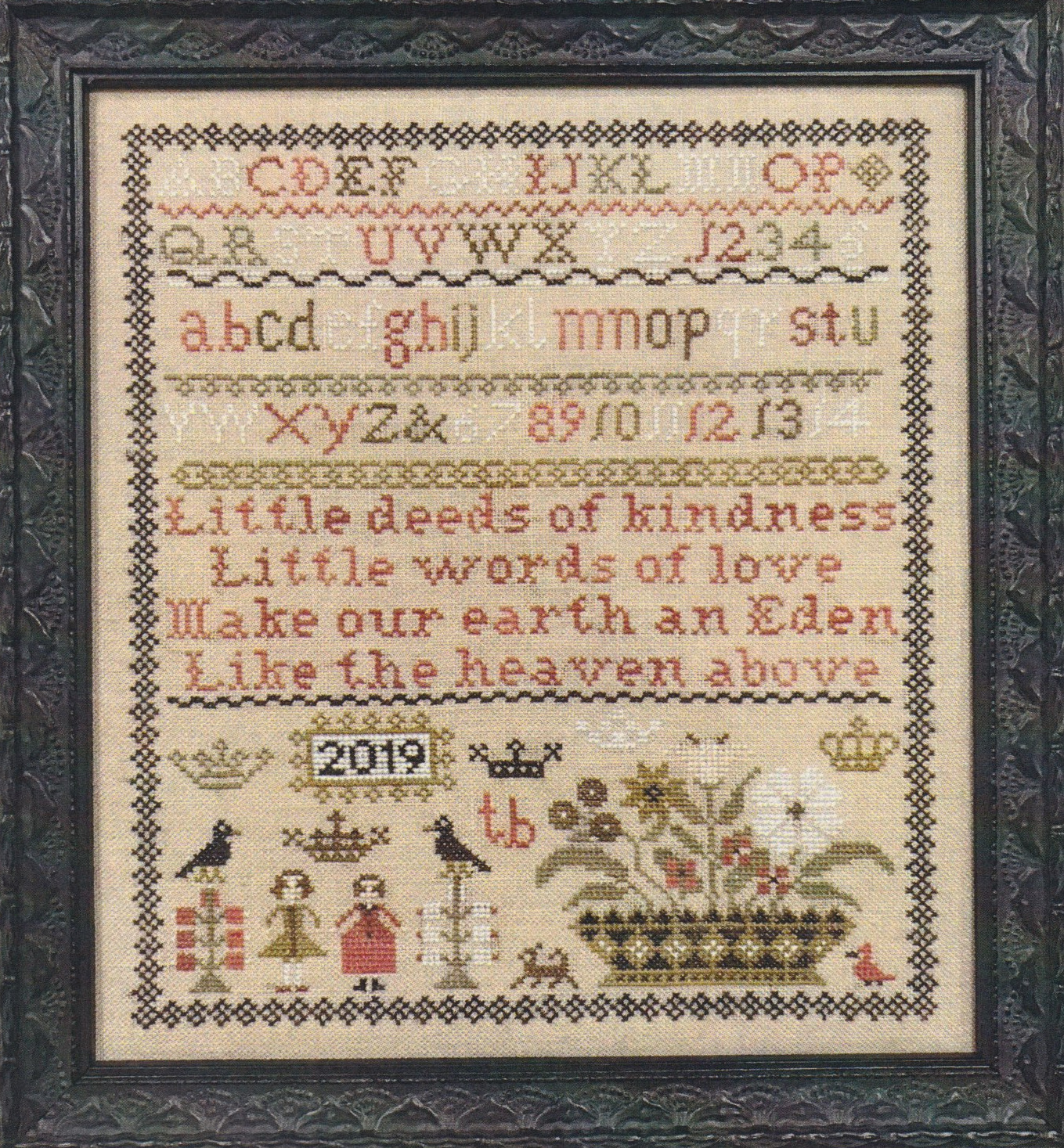 Little Deeds Sampler - Cross Stitch Pattern