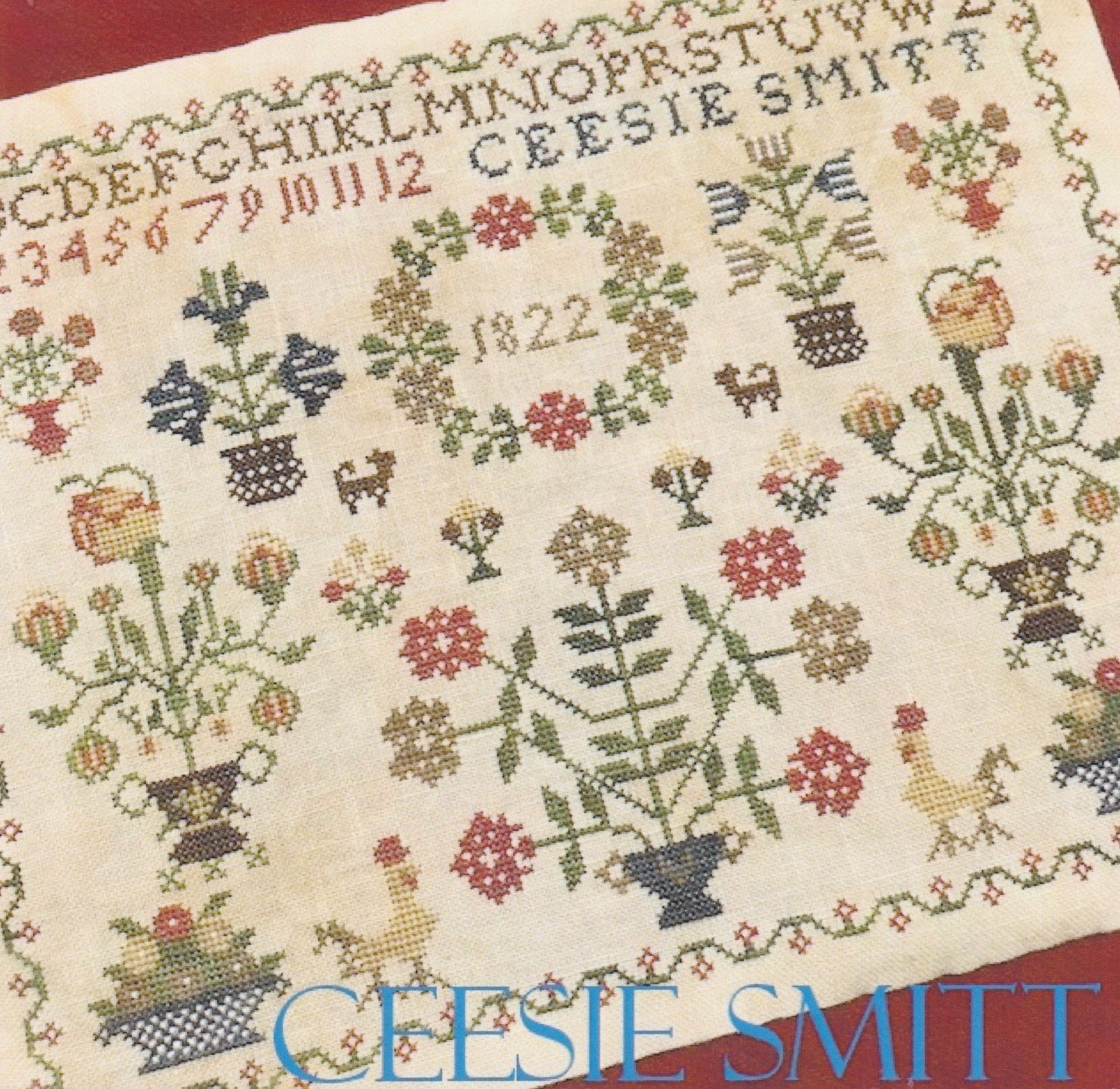 Ceesie Smitt - A Dutch Sampler - Cross Stitch Pattern