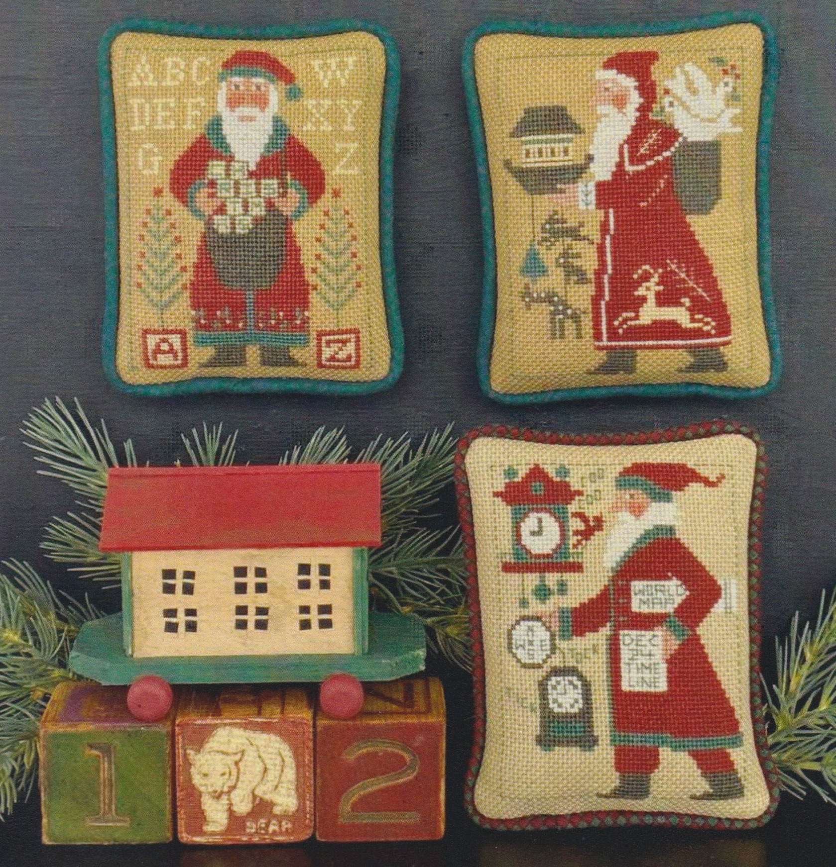 Santas Revisisted VIII (Book 211) - Cross Stitch Pattern