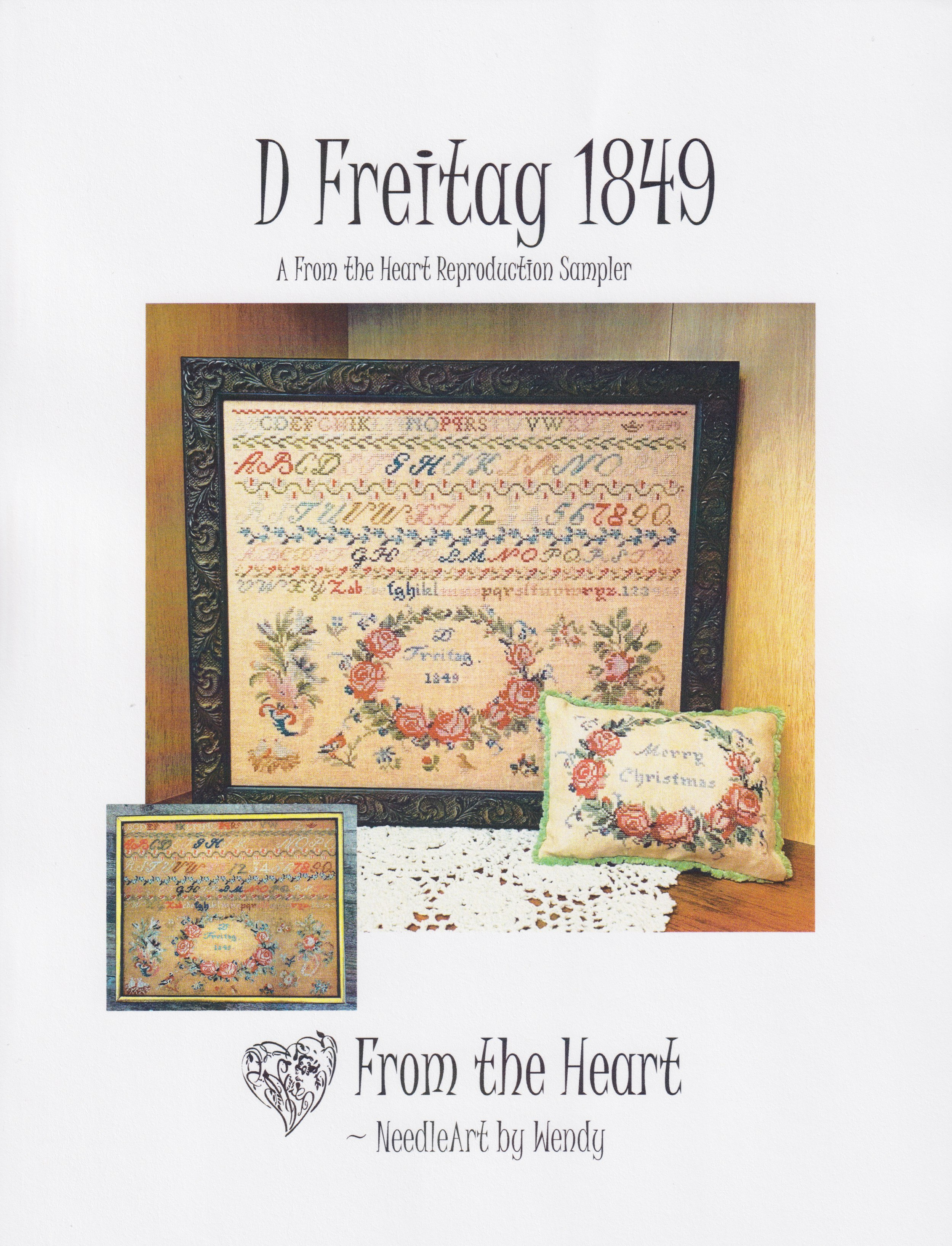 D Freitag 1849 - Cross Stitch Pattern
