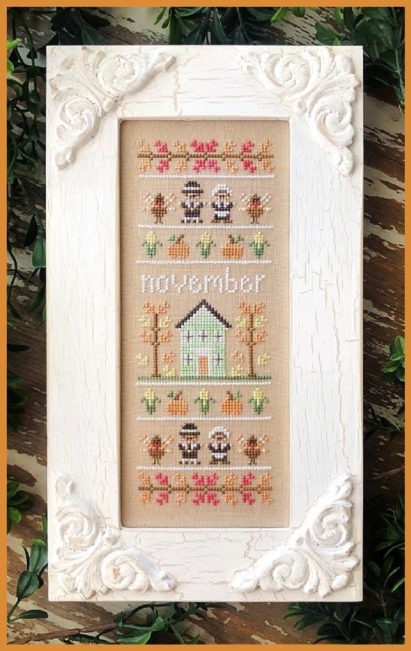 Sampler of the Month - November - Cross Stitch Pattern