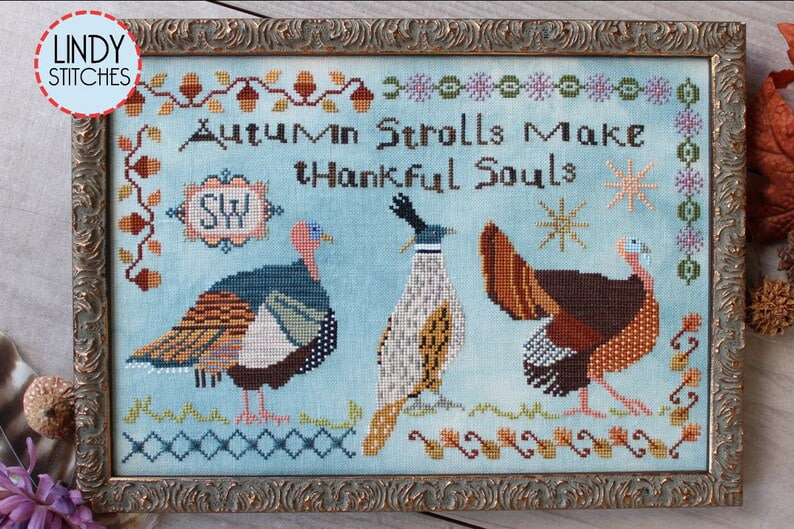 Autumn Strolls - Cross Stitch Pattern