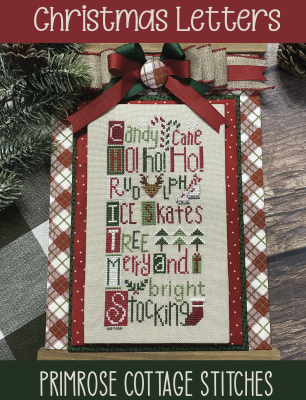 Christmas Letters - Cross Stitch Pattern