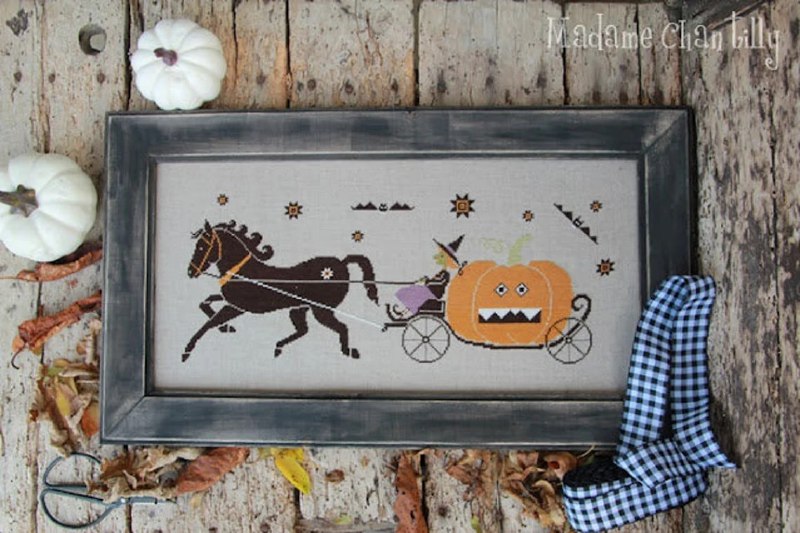 Halloween Cinderella - Cross Stitch Pattern