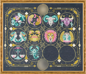 Zodiac Signs Part 10 - Cross Stitch Pattern