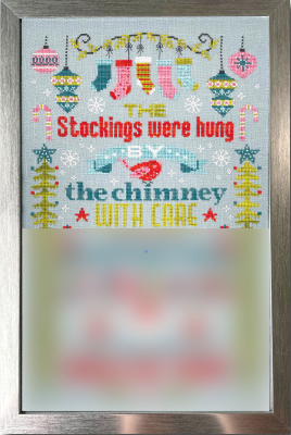 Stockings Were Hung 2 - Cross Stitch Pattern