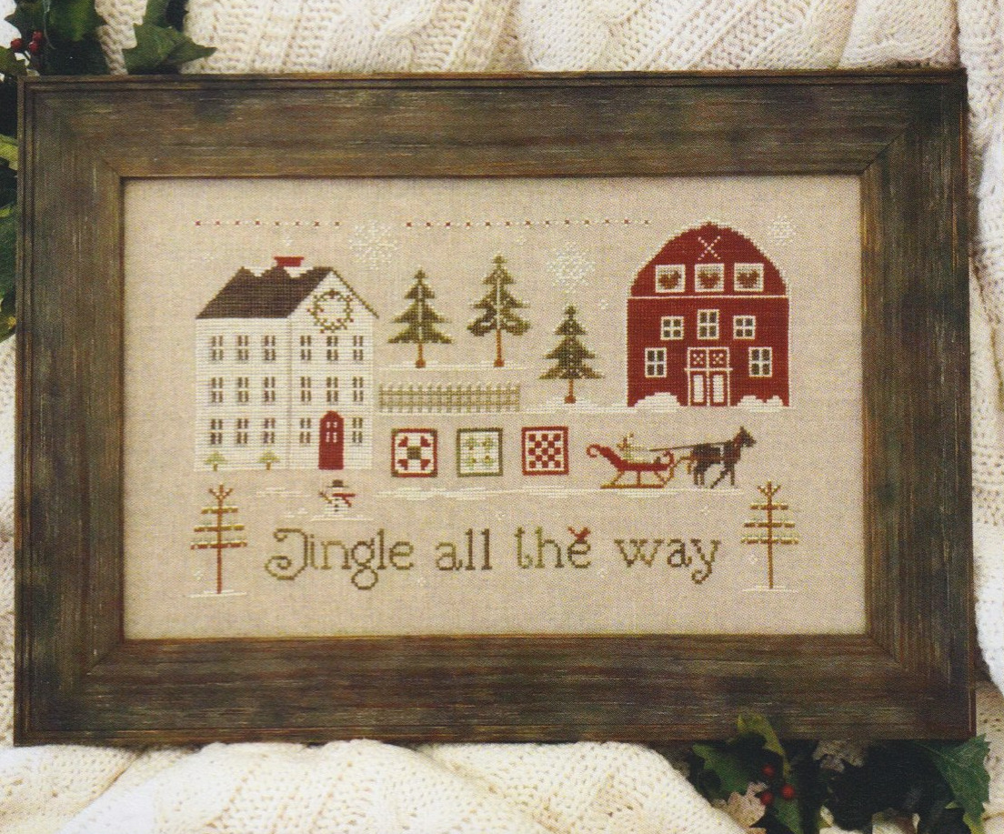 Jingle All The Way - Cross Stitch Pattern