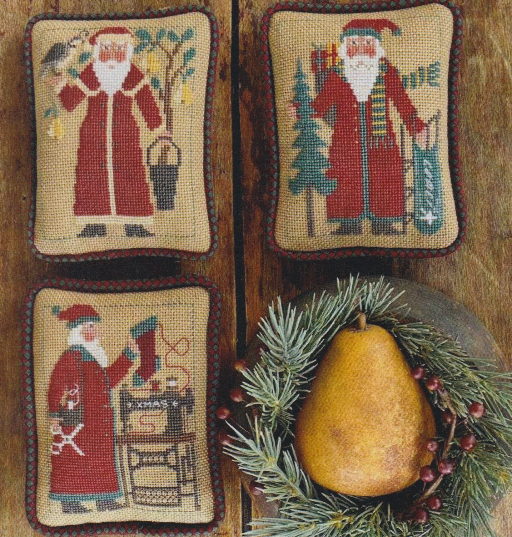 Santas Revisited IX (Book 212) - Cross Stitch Pattern
