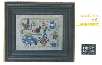 Oodles of Summer (w/charms) - Cross Stitch Pattern