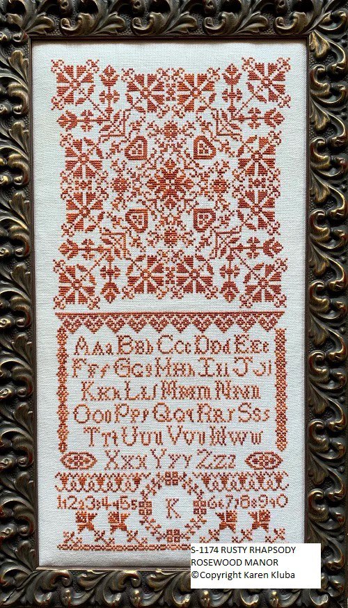 Rusty Rhapsody - Cross Stitch Pattern