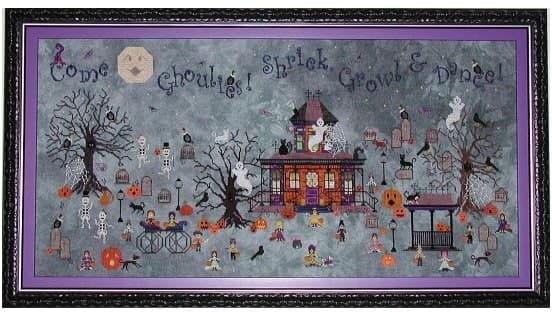 Ghoul's Crossing - Cross Stitch Pattern