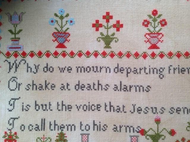 Jane Kershaw 1843 - Cross Stitch Pattern