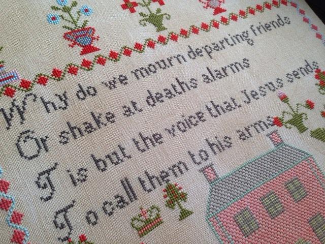 Jane Kershaw 1843 - Cross Stitch Pattern