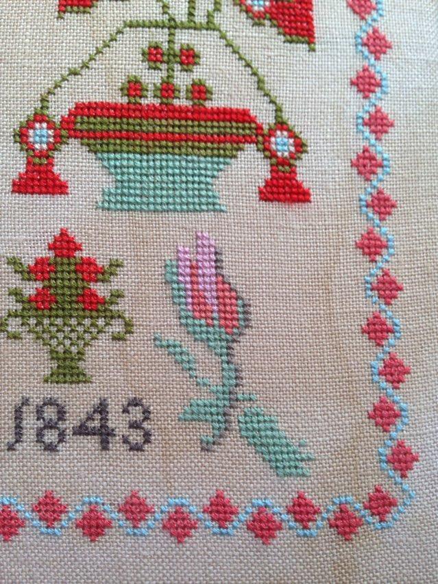 Jane Kershaw 1843 - Cross Stitch Pattern