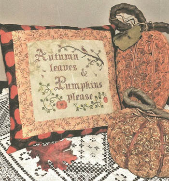 Pumpkins Please - Cross Stitch Pattern
