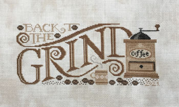 Back To The Grind - Cross Stitch Pattern