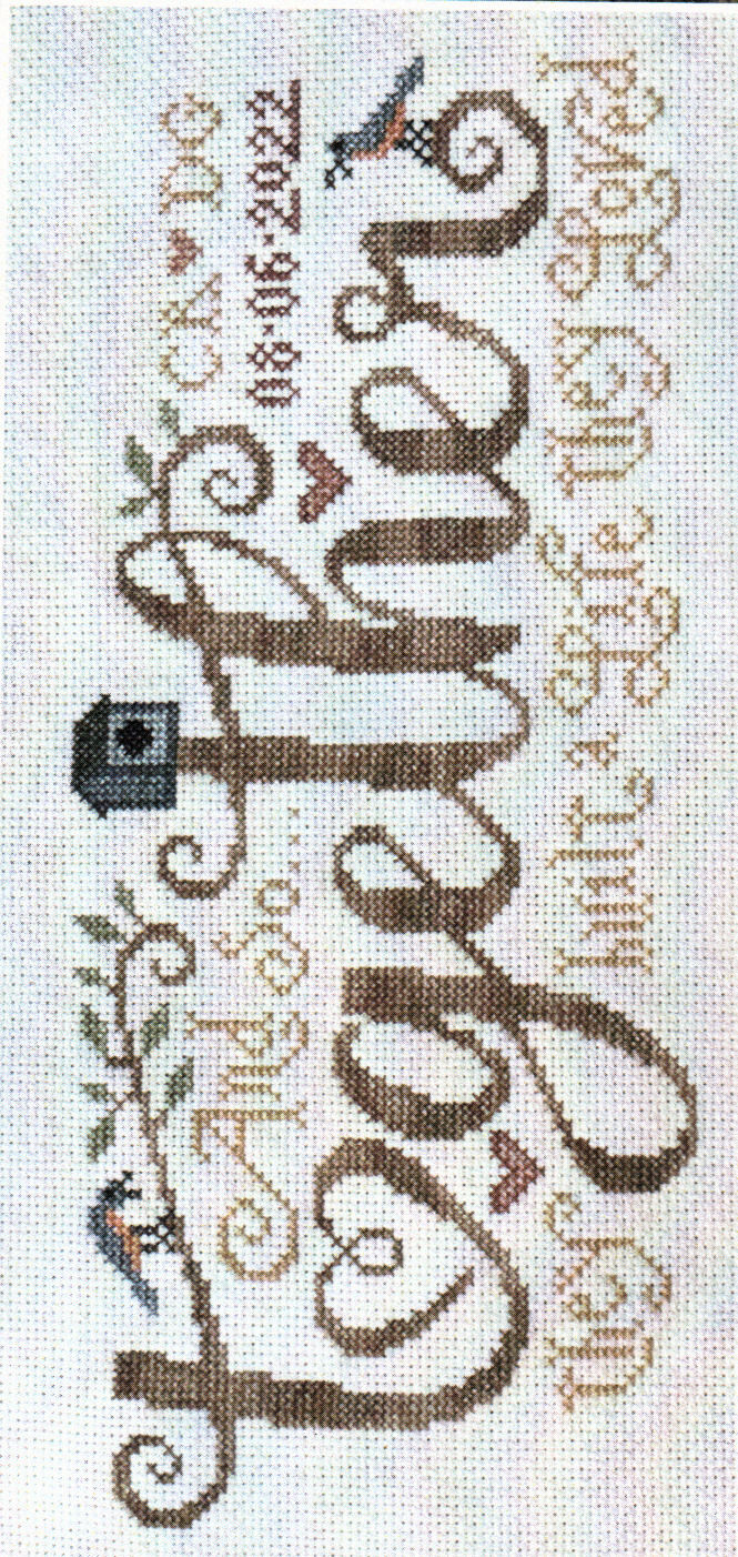 Built On Love - Cross Stitch Pattern