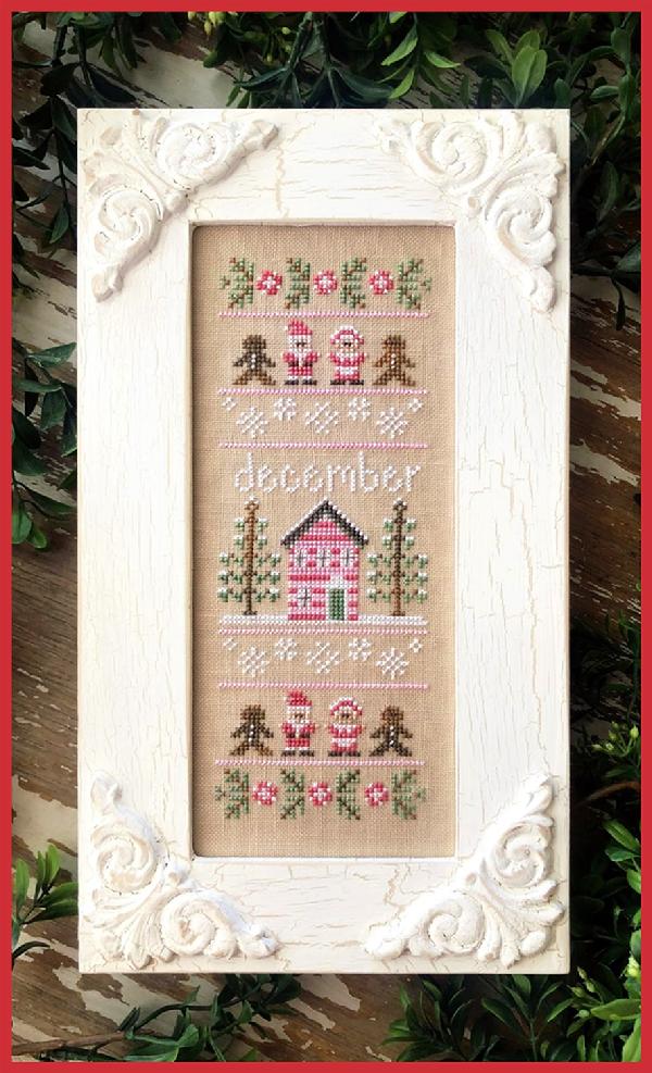 Sampler Of The Month December - Cross Stitch Pattern