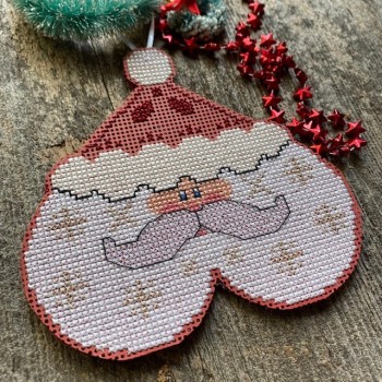 Heartfelt Santa - Cross Stitch Pattern