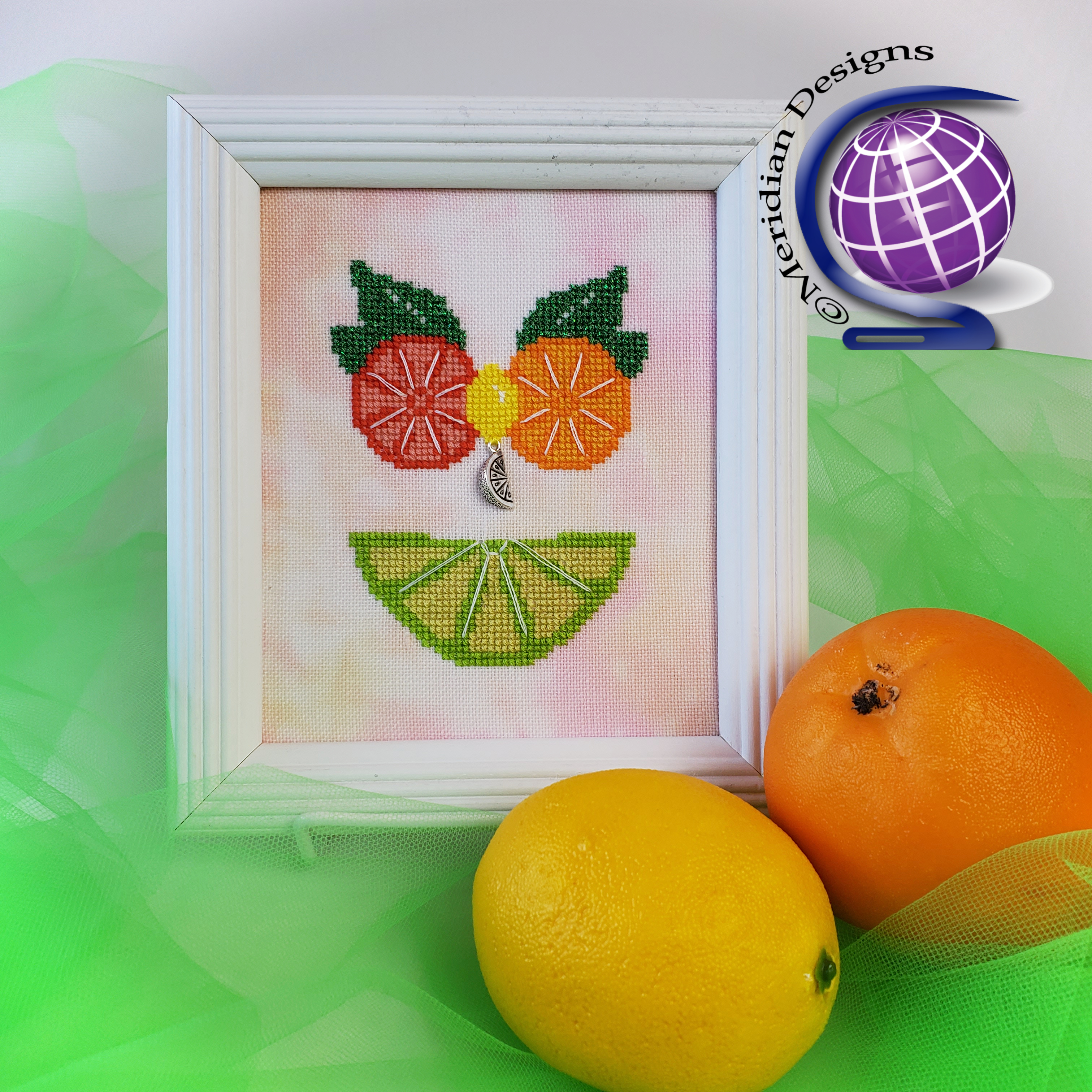 Citrus Squeeze - Cross Stitch Pattern