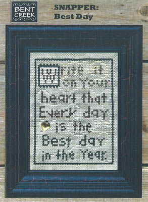 Best Day Snapper - Cross Stitch Pattern