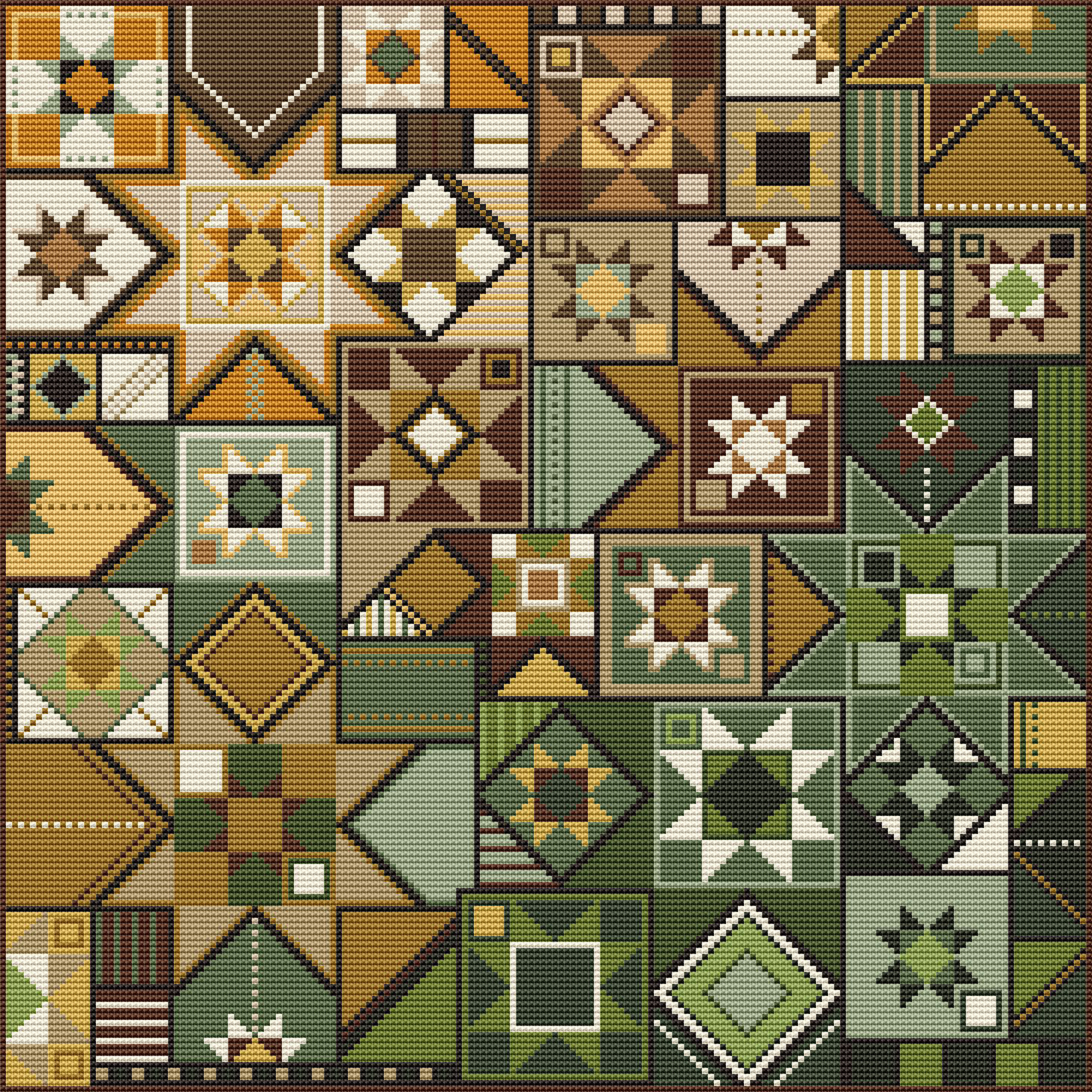 When Stars Collide - Cross Stitch Pattern