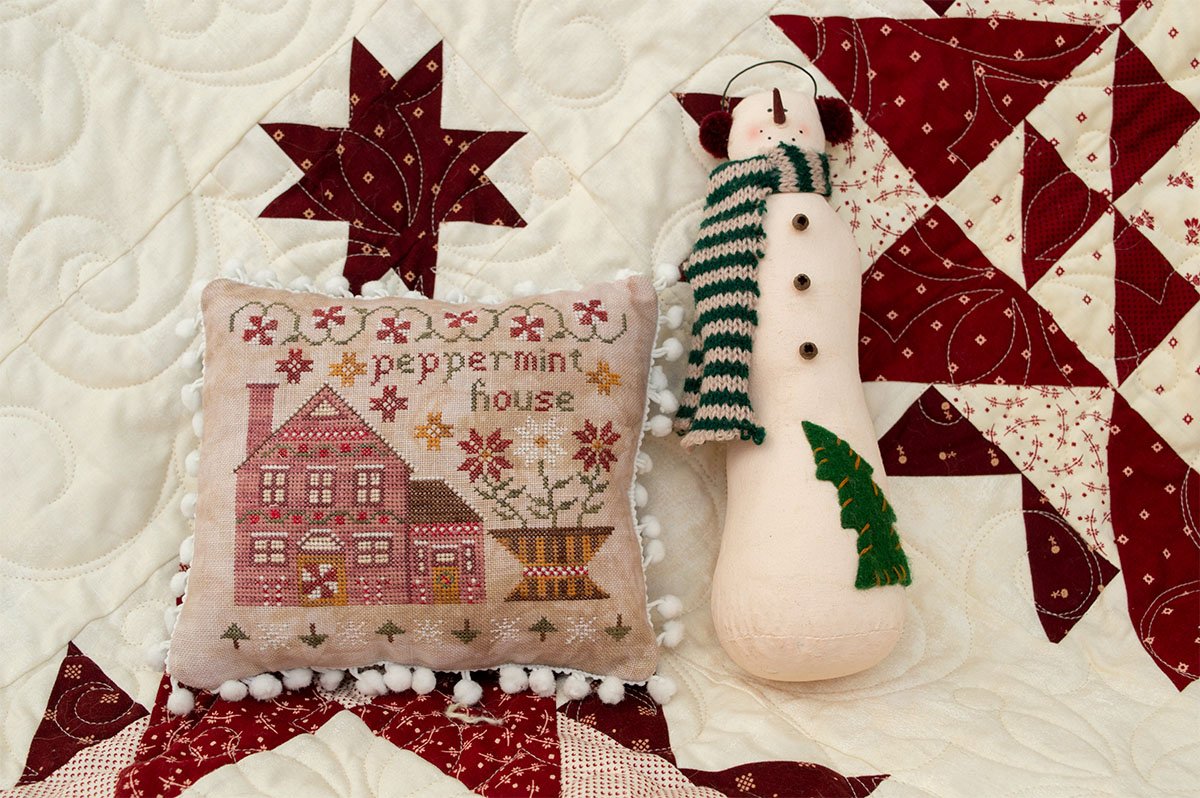 Peppermint House - Cross Stitch Pattern