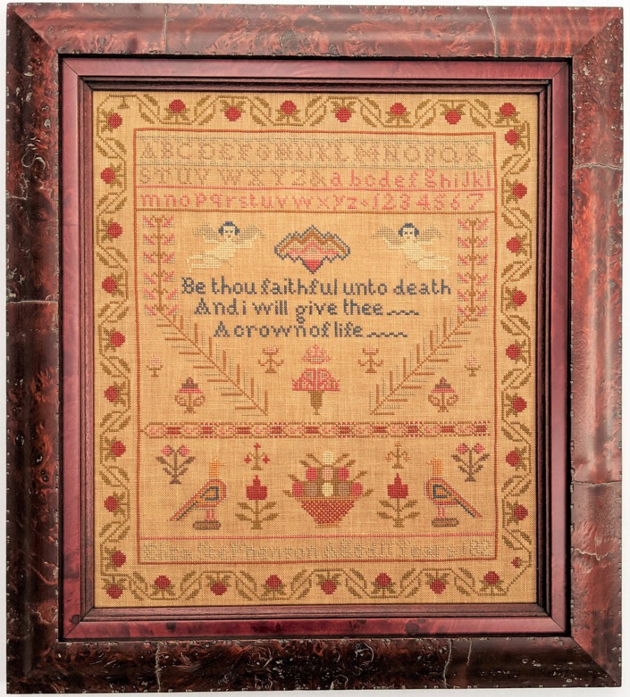 Eliza Stephenson 1827 - Christian Cross Stitch Pattern