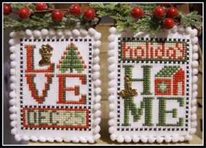 Dec 25 / Holiday Home - Cross Stitch Pattern
