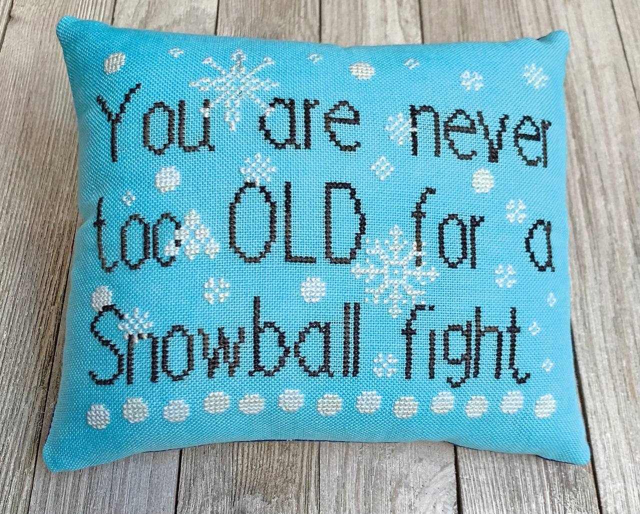 Snowball Fight - Cross Stitch Pattern