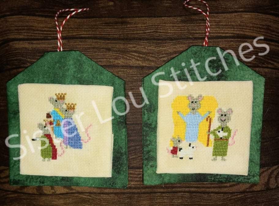 A Christ-mice Nativity - Cross Stitch Pattern