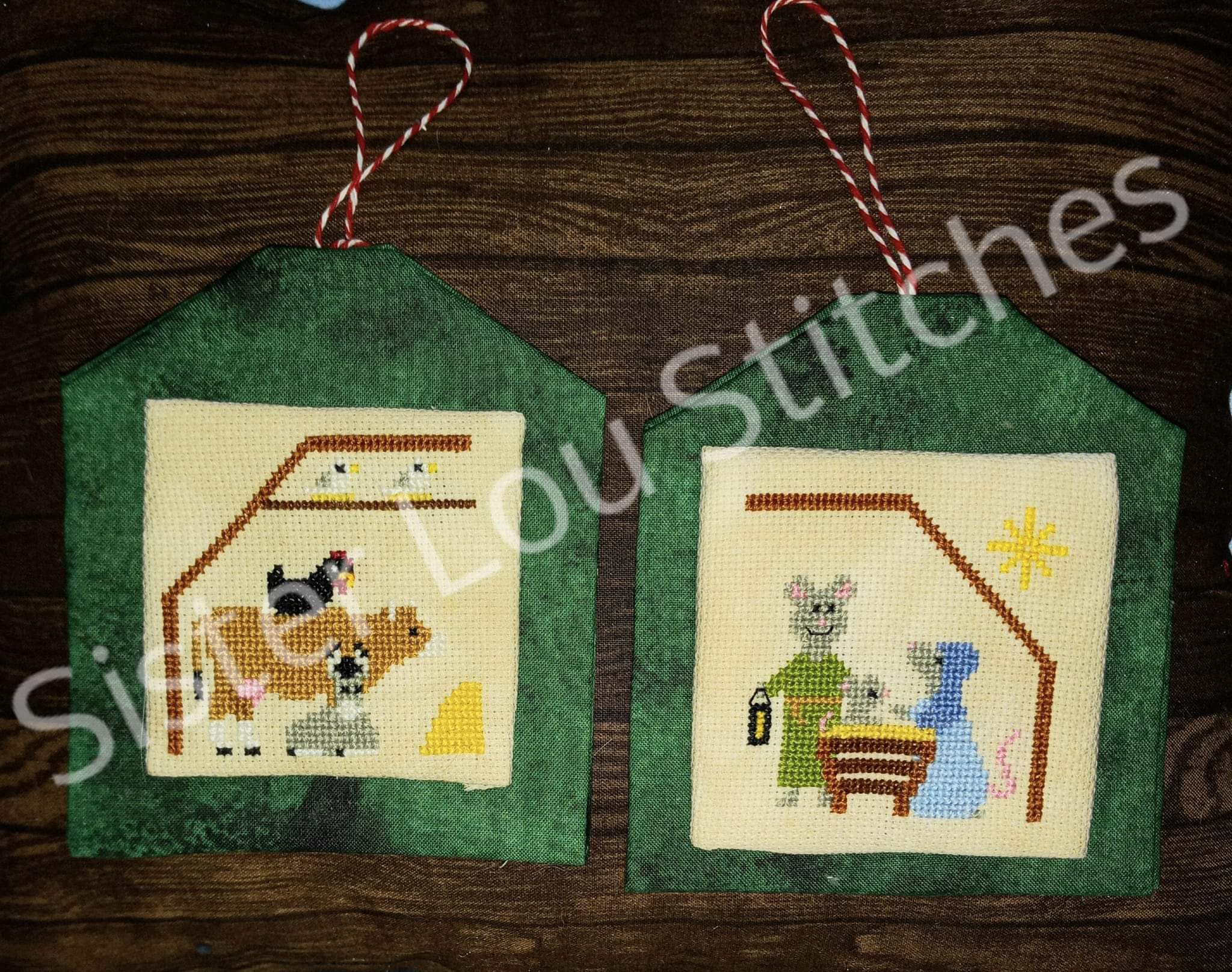 A Christ-mice Nativity - Cross Stitch Pattern