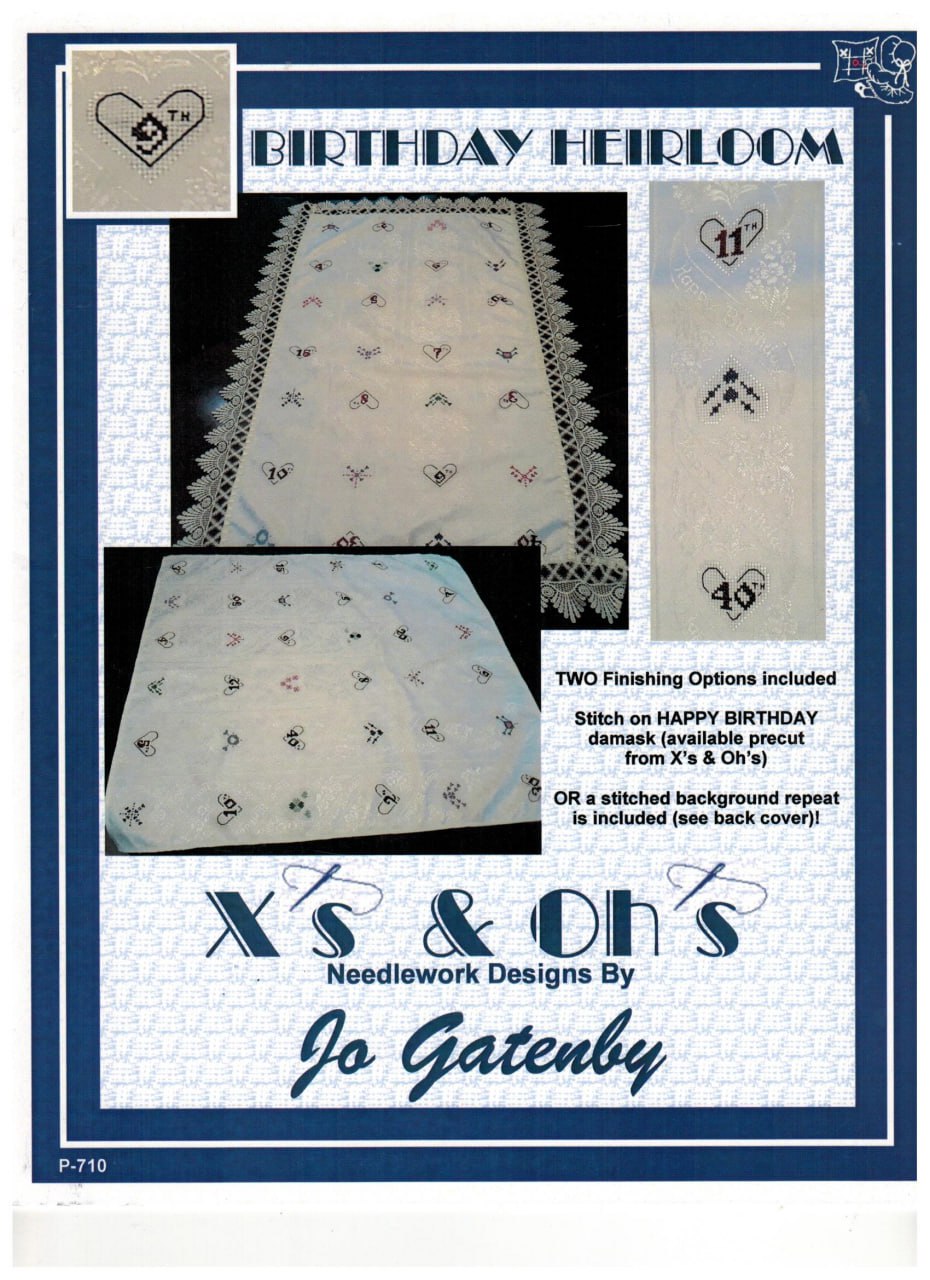 Birthday Heirloom - Cross Stitch Pattern