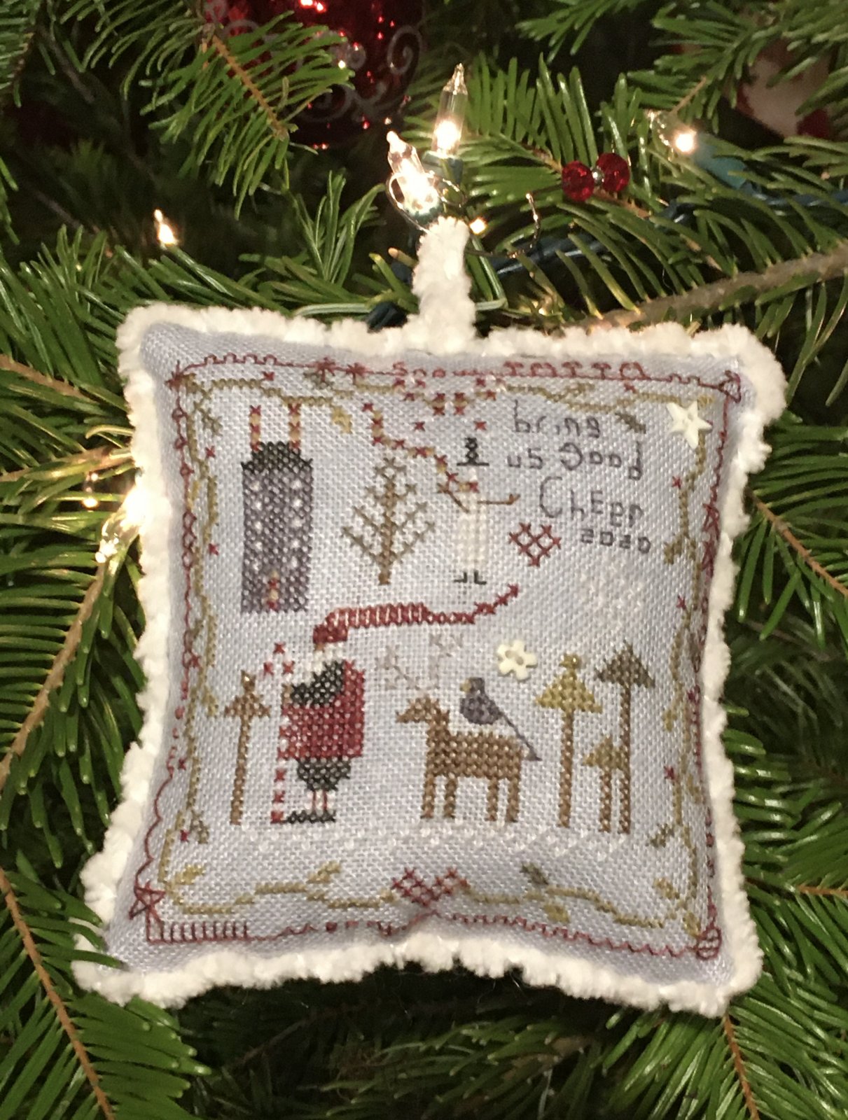 Bring Us Good Cheer - Cross Stitch Pattern