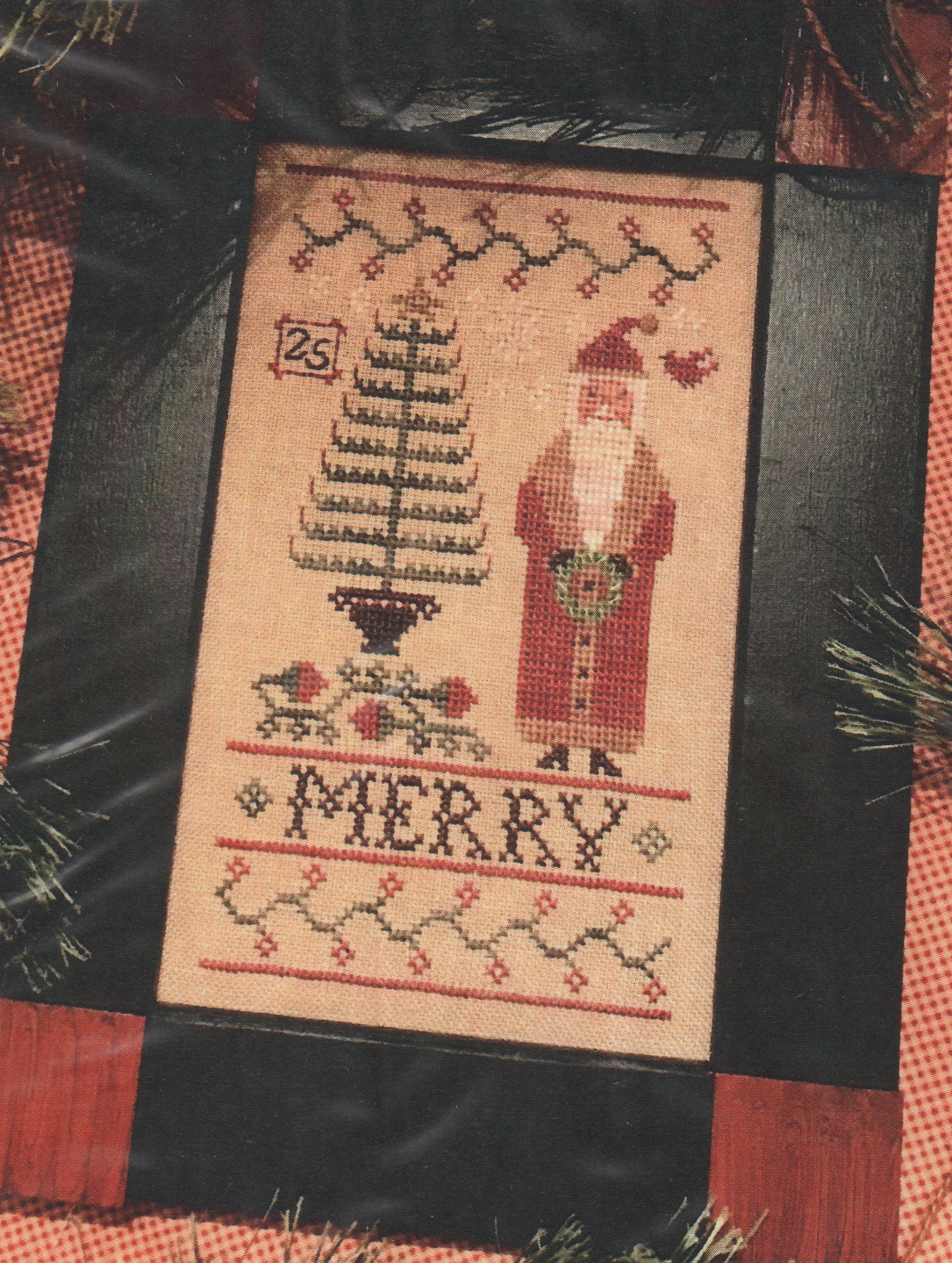Merry to All - Cross Stitch Pattern