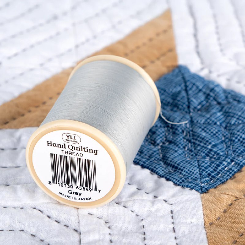 Hand Quilting Thread 500yd Grey 011