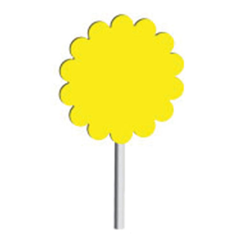 Flat Flower Pins 1 7/8"