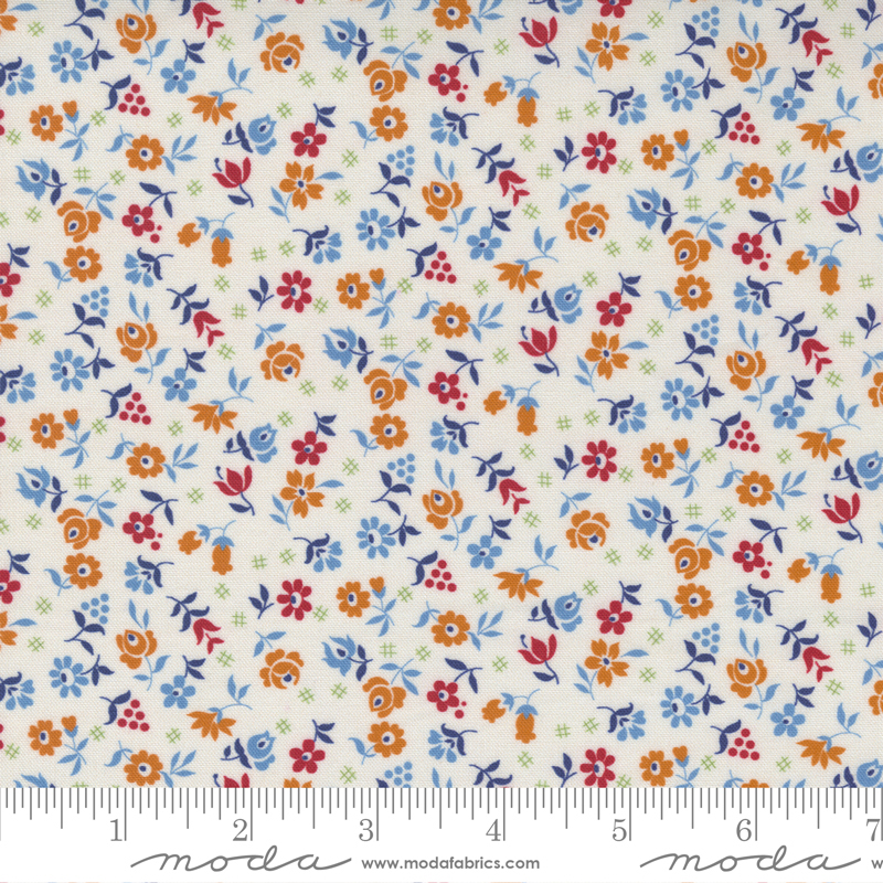 Picture Perfect Ivory - Tic Tac Rose - Quilt Fabric