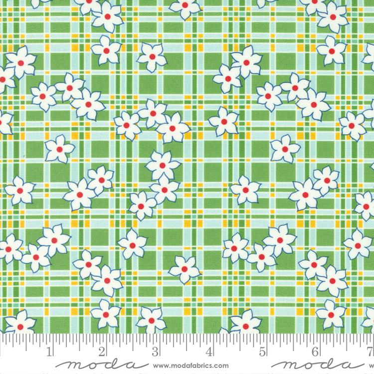 Sweet Melodies Green - Quilt Fabric