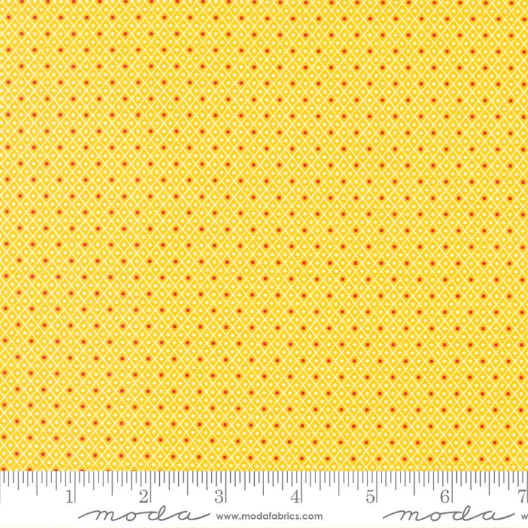 Sweet Melodies Yellow - Quilt Fabric