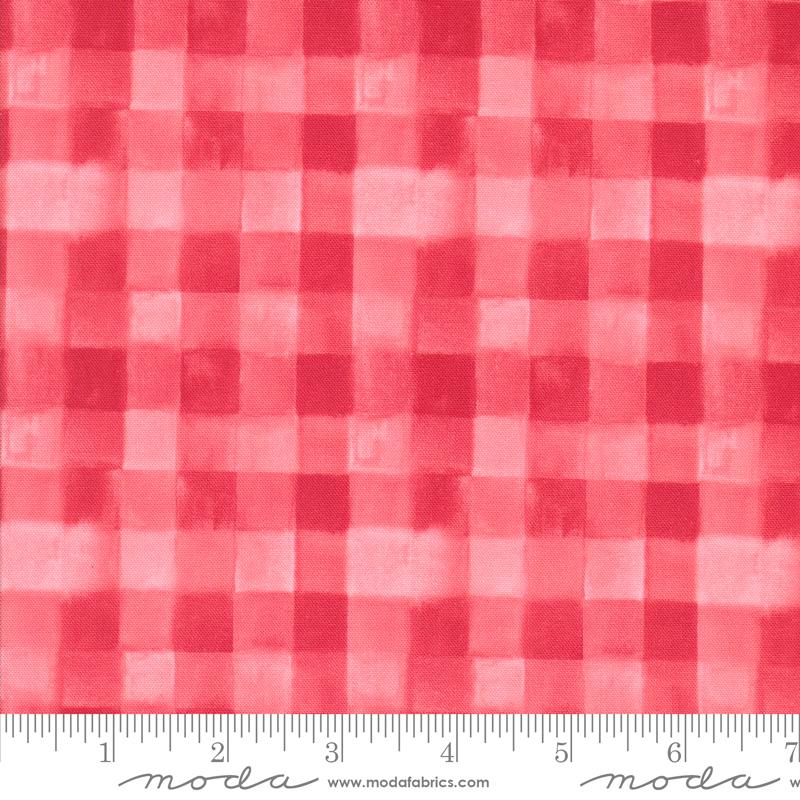 Love And Cheer Gingham Candy - Christmas Quilt Fabric