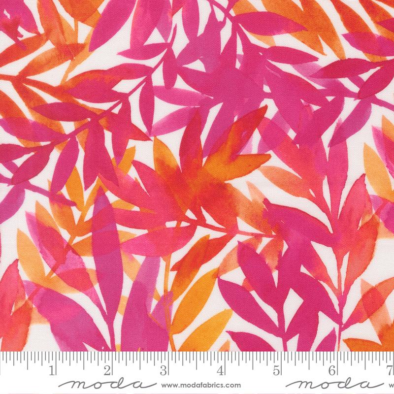 Radiant Leaf Pink - Quilt Fabric