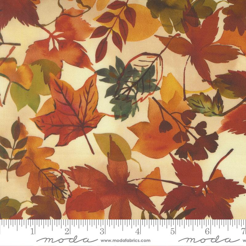 Northern Brights Leaf Autumn - Quilt Fabric