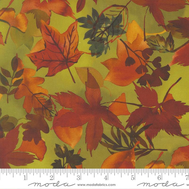 Northern Brights Leaf Leaf - Quilt Fabric