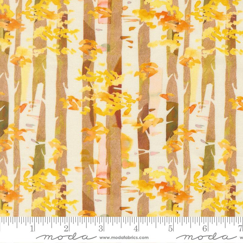Northern Brights Tree Birch - Quilt Fabric